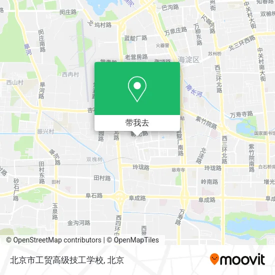 北京市工贸高级技工学校地图