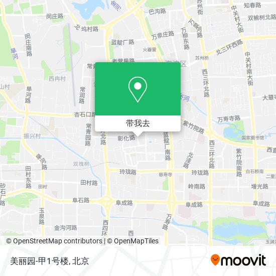 美丽园-甲1号楼地图