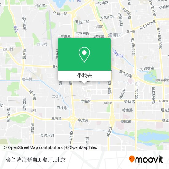 金兰湾海鲜自助餐厅地图