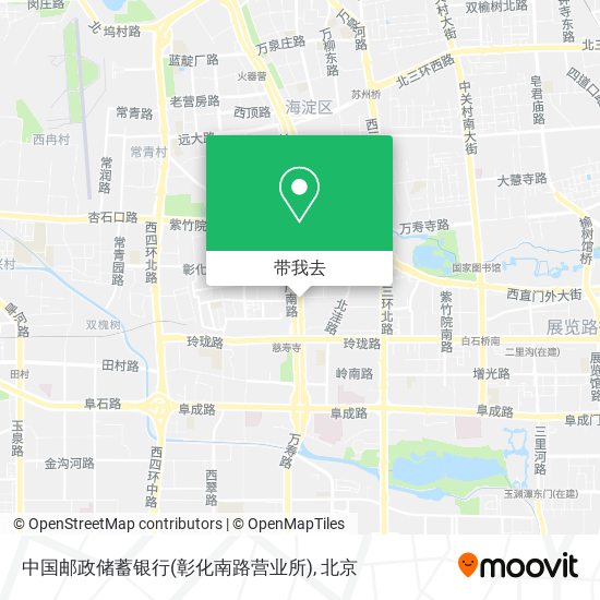 中国邮政储蓄银行(彰化南路营业所)地图