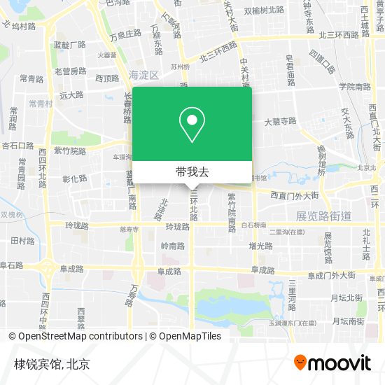 棣锐宾馆地图