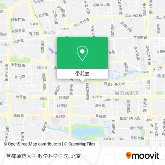 首都师范大学-数学科学学院地图