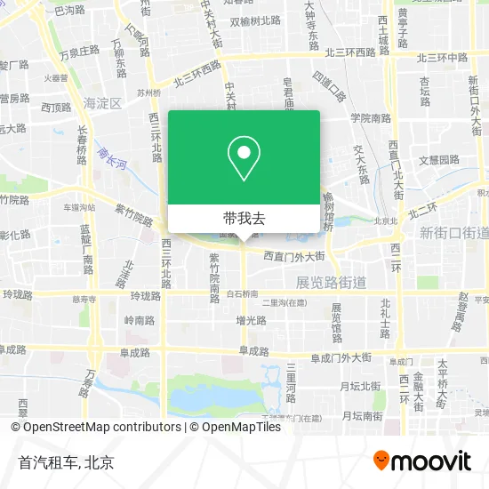 首汽租车地图