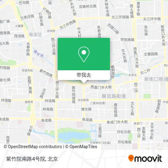 紫竹院南路4号院地图