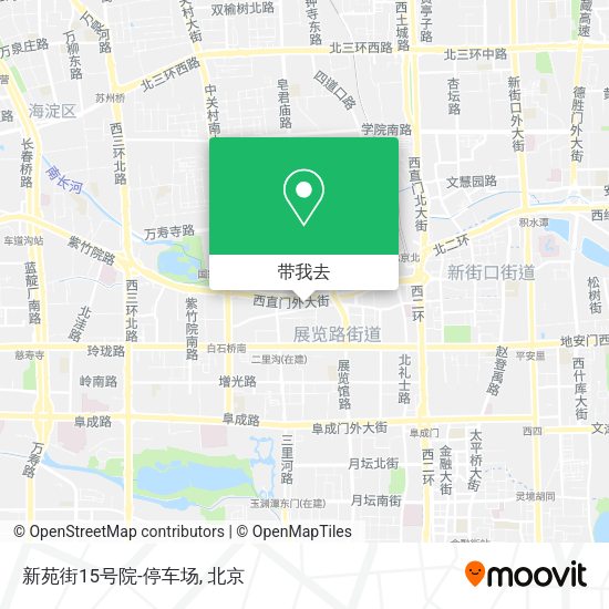 新苑街15号院-停车场地图