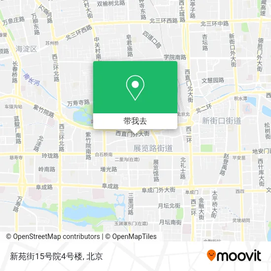 新苑街15号院4号楼地图