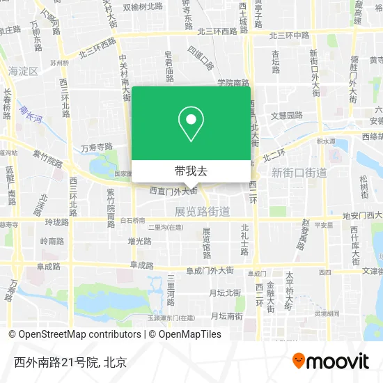 西外南路21号院地图