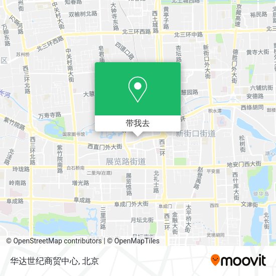 华达世纪商贸中心地图