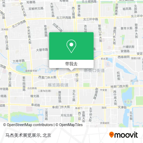 马杰美术展览展示地图