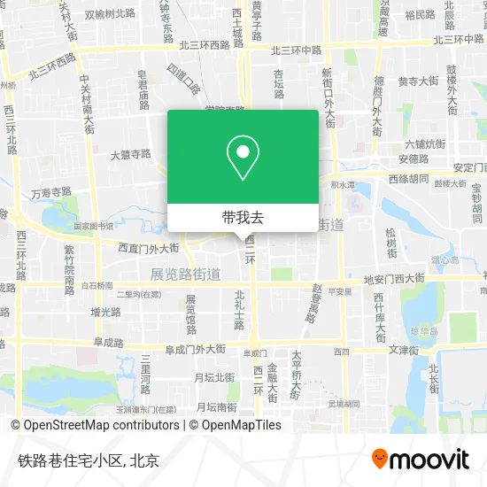 铁路巷住宅小区地图