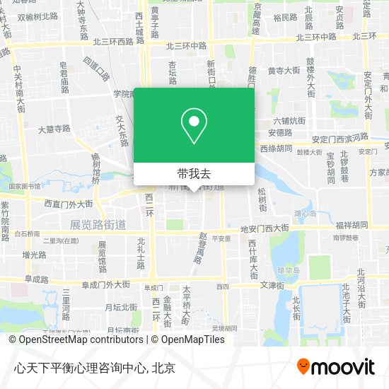 心天下平衡心理咨询中心地图