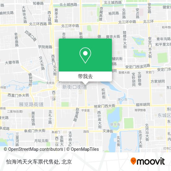 怡海鸿天火车票代售处地图