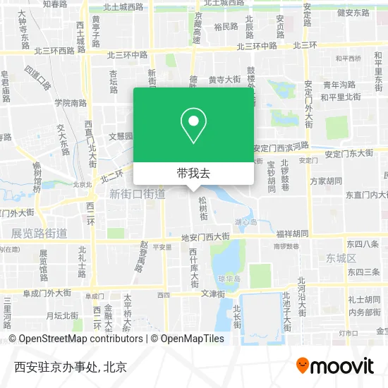 西安驻京办事处地图