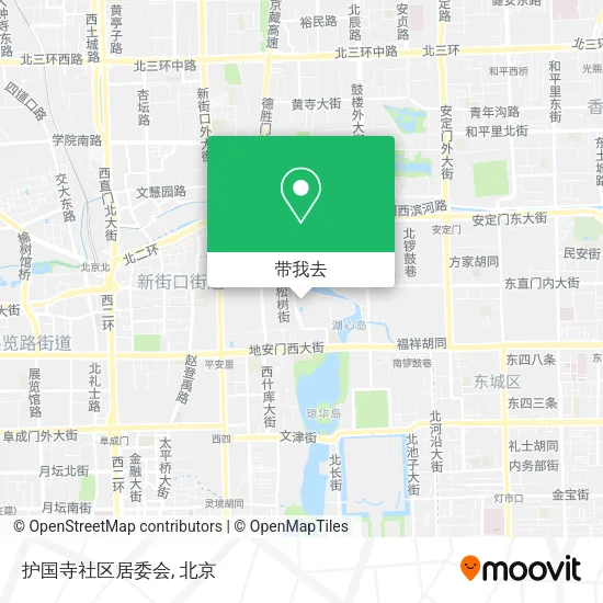 护国寺社区居委会地图