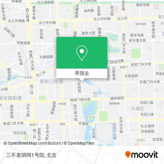 三不老胡同1号院地图