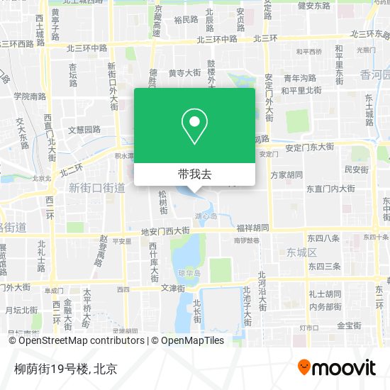 柳荫街19号楼地图