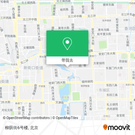 柳荫街6号楼地图