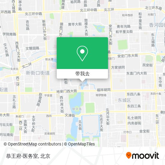 恭王府-医务室地图