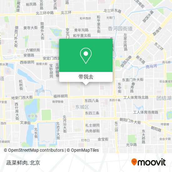 蔬菜鲜肉地图