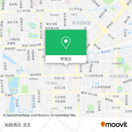 如园酒店地图
