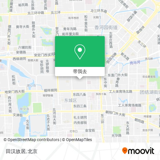 田汉故居地图