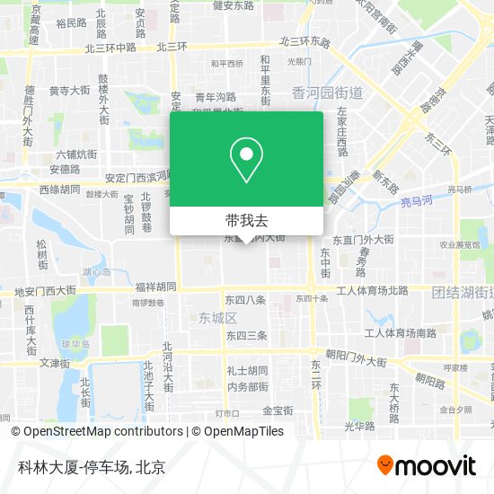科林大厦-停车场地图