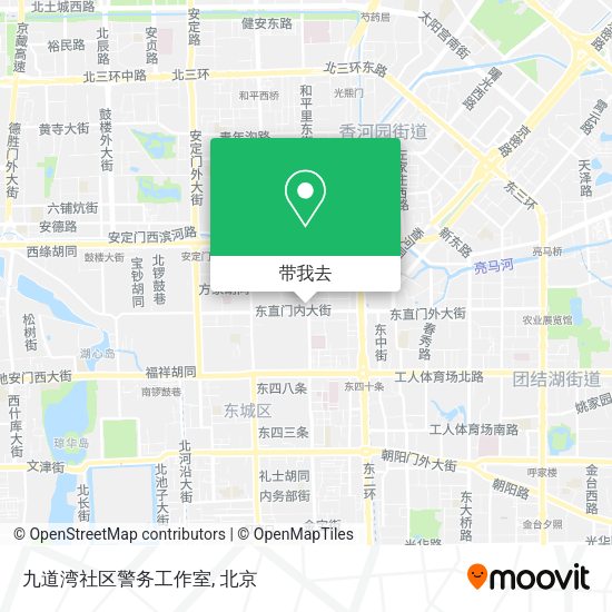 九道湾社区警务工作室地图