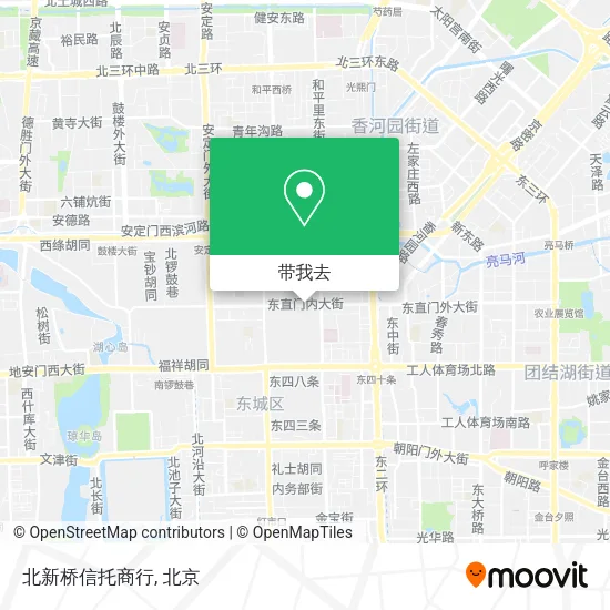 北新桥信托商行地图