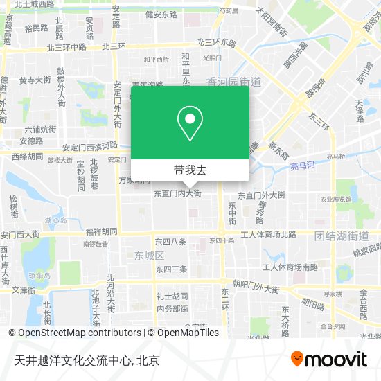 天井越洋文化交流中心地图