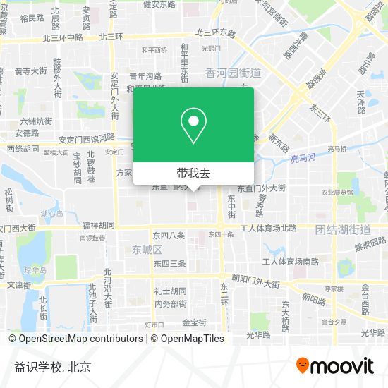 益识学校地图