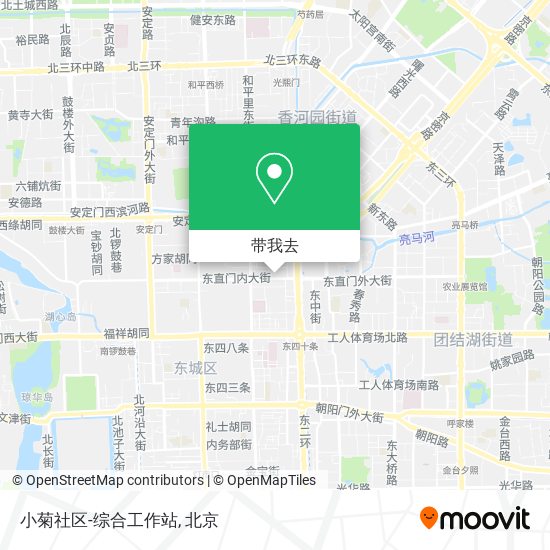小菊社区-综合工作站地图