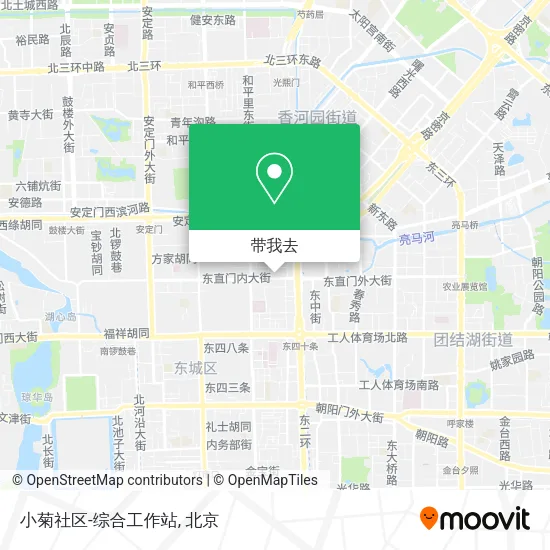 小菊社区-综合工作站地图