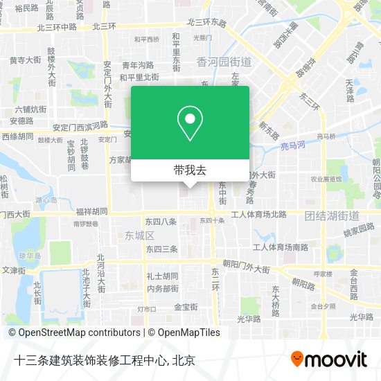 十三条建筑装饰装修工程中心地图