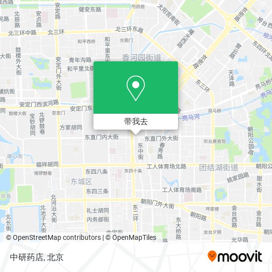 中研药店地图