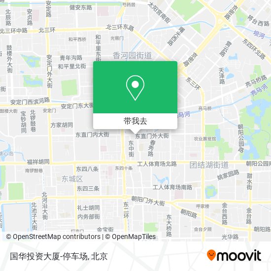 国华投资大厦-停车场地图