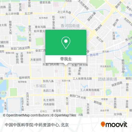 中国中医科学院-中药资源中心地图