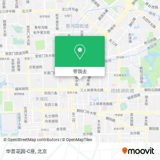华普花园-C座地图