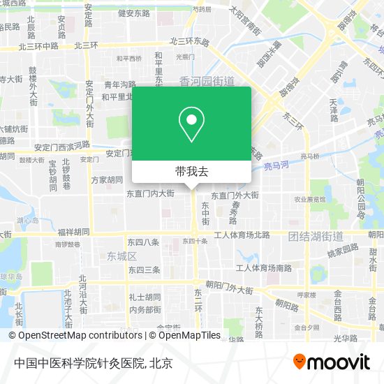中国中医科学院针灸医院地图