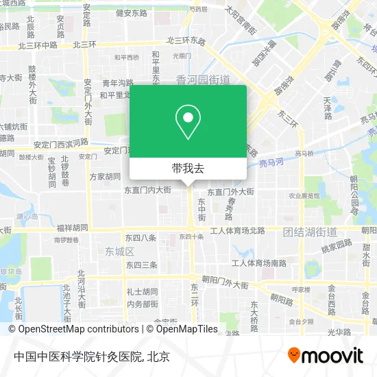中国中医科学院针灸医院地图