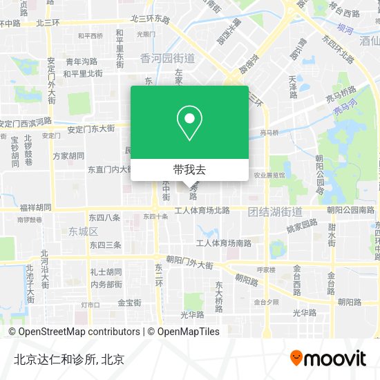北京达仁和诊所地图