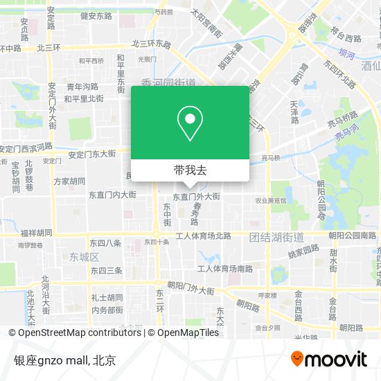 银座gnzo mall地图