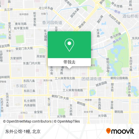 东外公馆-1幢地图