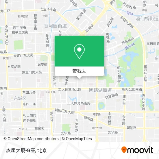 杰座大厦-G座地图