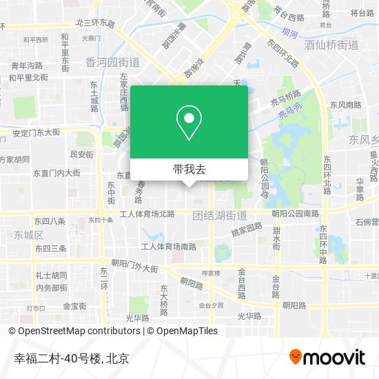 幸福二村-40号楼地图