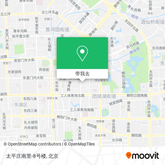 太平庄南里-8号楼地图