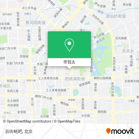 后街蚝吧地图