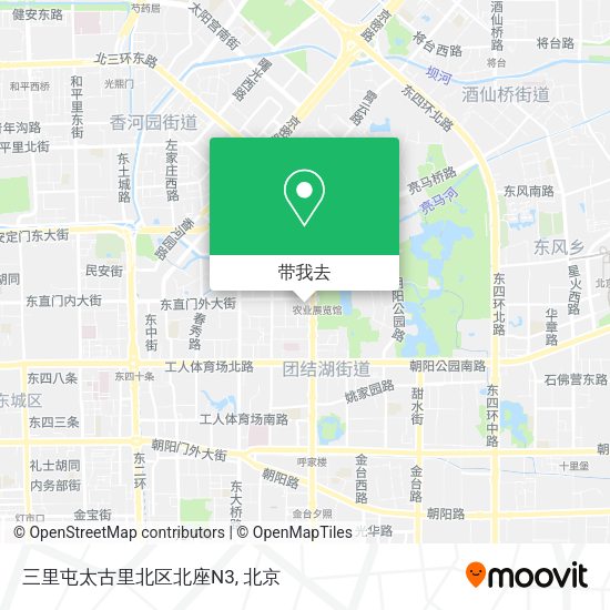 三里屯太古里北区北座N3地图