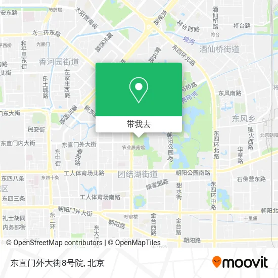东直门外大街8号院地图