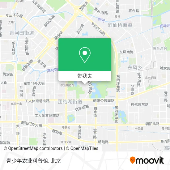 青少年农业科普馆地图