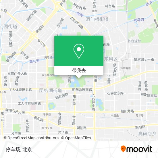 停车场地图